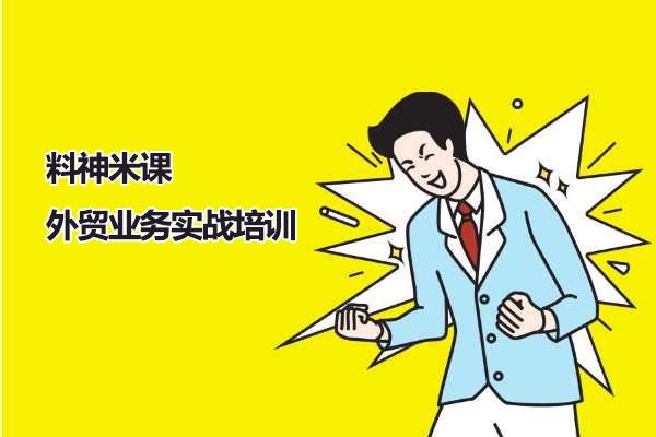 料神米课:外贸业务实战培训精华课程-百万资源网