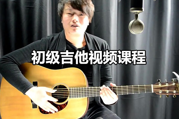 《果木吉他》热门零基础到高级初级吉他视频课程（含配套书）-百万资源网