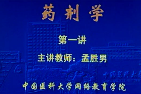 《药剂学》48讲-中国医科大学孟胜男教授-百万资源网