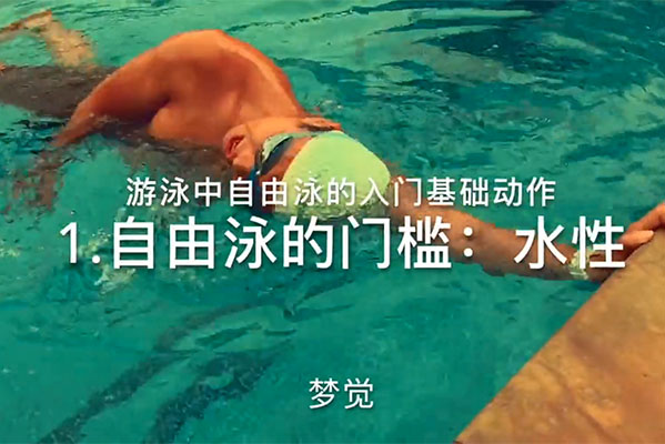 成人学游泳之自油泳教学视频-百万资源网