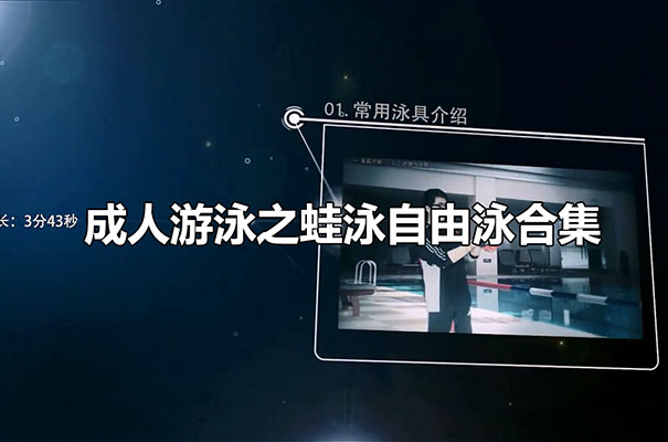 成人游泳之蛙泳自由泳合集-百万资源网