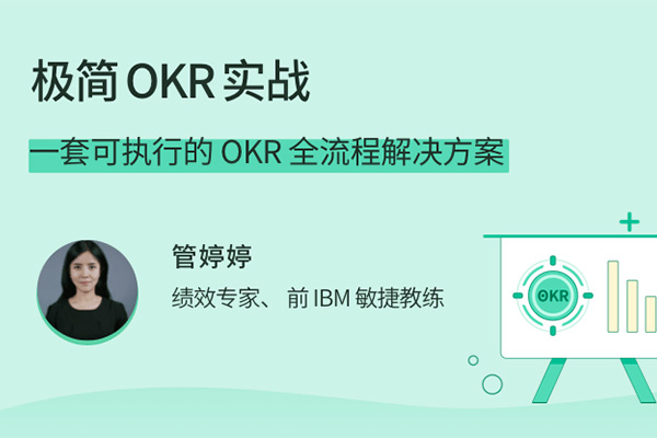 极简OKR实战训练营：可执行的OKR全流程解决方案（视频+资料）-百万资源网