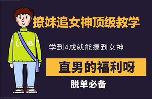 撩妹追女神顶级教学（视频+资料）-百万资源网