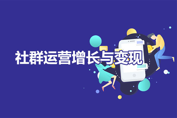 社群运营增长与变现全讲解视频课(视频+文档)-百万资源网