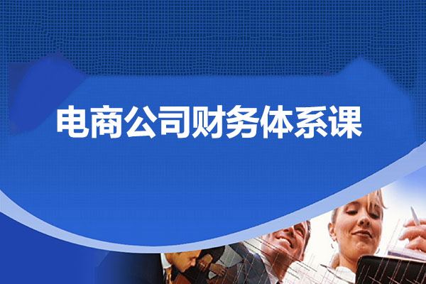 电商公司财务体系课程解析，成为电商界的财务高手-百万资源网