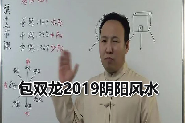 包双龙2019阴阳风水VIP视频教程40集-百万资源网