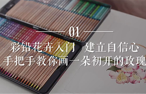 央美大神手把手教你画彩铅，让你妙笔生花，秒变大神-百万资源网