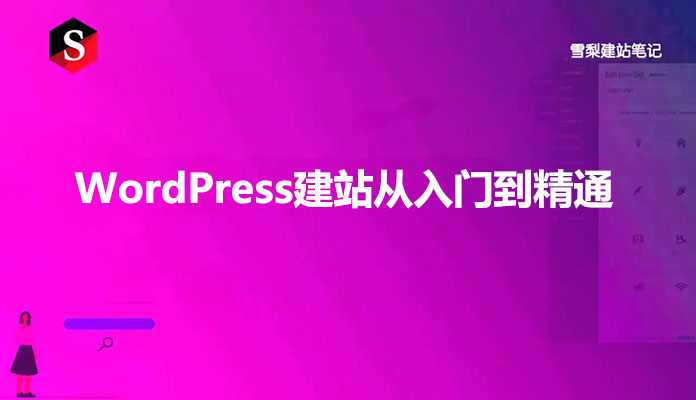 WordPress建站从入门到精通，跨境电商建站教程-百万资源网