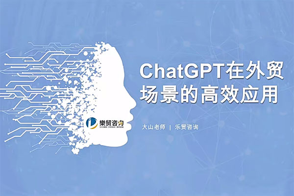 大山·ChatGPT在外贸场景的高效应用：专为外贸人量身打造的AI课程，从入门到进阶-百万资源网