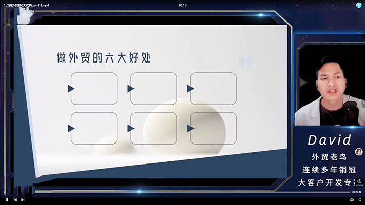 零基础外贸必修课，开发客户商务谈单实战-百万资源网